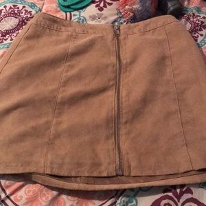 Brown mini skirt from H&M Divided size 6.